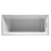 Duravit 2ND FLOOR vana 170x70 cm, bez nožiček, akrylát