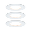Zápustné - podhľadové svietidlo PAULMANN LED COIN NOVA 3ks 93460