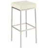 Design-Shop Barová stolička DS35899 nerez - Krémová