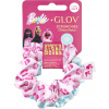 GLOV Barbie Collection Scrunchies Set Pink & Blue Panther - S