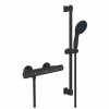 GROHE Precision Start - Termostatická sprchová batéria so sprchovou súpravou, čierna matná 345972431