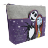 Cerdá Taška na make-up Jack & Sally Purple z predvianočných nočných môr