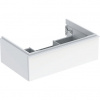 Geberit iCon Umývadlová skrinka 88,8 x 24,7 cm, biely lesk, rukoväť biela matná 502.312.01.1