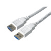 PremiumCord ku3paa05w USB 3.0 Super-speed 5Gbps A-A, MF, 9pin, 0,5m bílý (ku3paa05w)