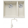 Blanco SUBLINE 340/160 U biela soft 527162 + Blanco MILI biela soft 527461