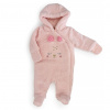 Pidilidi Zimná dievčenská dojčenská kombinéza Pink Veľ. 74/80