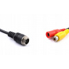 Prechodový kábel 4-pin RCA CVBS, cúvacia kamera