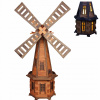 Záhradný ventilátor so solárnym LED osvetlením, 170 cm (Záhradný ventilátor so solárnym LED osvetlením, 170 cm)