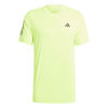 Pánske Tričko s krátkym rukávom ADIDAS CLUB 3STR TEE IS8110 – Neonová