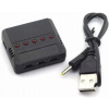 USB nabíjačka batérií Hubsan H107 Syma Yunique