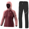 DYNAFIT Radical Down RDS Hooded Jacket W Mokarosa & Mercury 2 Dynastretch Pants W Black