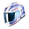 Prilba Scorpion EXO-530 AIR SLOPE White Blue Red Veľkosť: XXL (63-64 cm)