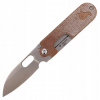 Jeden matrac Klimit 183 x 58 x 6 cm oranžová a červená (Blackfox Bean Gen2 Natural Micarta Nôž)