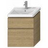 Jika Koupelnová skříňka pod umyvadlo Cubito 59x42,7x68,3 cm dub H40J4234025191