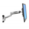 ERGOTRON LX Sit-Stand Wall Mount Arm, Polished 45-353-026
