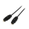 StarTech.com 15 ft Thin Toslink Digital Optical SPDIF Audio Cable - 15ft / 15 Feet Optical Audio Cable (THINTOS15) - Digitální audio kabel (optický) - SPDIF - TOSLINK s piny (male) do TOSLINK s piny (