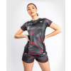 Dámské sportovní tričko Venum UFC Authentic Fight Week 2.0 Dry Tech - Black/Red Velikost: M