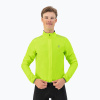 Pánska cyklistická bunda Rogelli Essential Rain fluorescent yellow