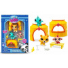 Littlest Pet Shop Tiki Jungle - Zvieratká z Džungľe, 3 postavičky