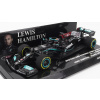Minichamps Mercedes gp F1 W12 Mercedes M12 Eq Power+ Team Amg Petronas Motorsport Formula One N 44 Winner Qatar Gp 2021 Lewis Hamilton 1:43 Black Green