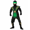 KOSTÝM KOMBAT NINJA ZELENÝ KARNEVAL PLES 116