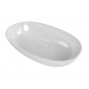 Swiss aqua technologies Umyvadlo na desku SAT Aula 60x36 cm bez otvoru pro baterii, bez přepadu SATAU6036