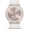 Inteligentné hodinky Garmin vívomove Sport - Peach Gold / White Silicone Band (010-02566-01)