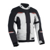bunda MONDIAL 2.0 DRY2DRY™, OXFORD ADVANCED, dámská (světle šedá/černá/červená) M101-245