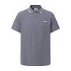 Slazenger Tipped pánske polo tričko Slate Grey 2XL