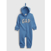 Baby overal s logom GAP Modrá 0-3M Modrá Modrá