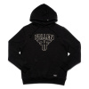 FALLEN mikina - Insignia Hoodie Black White (BLACK WHITE) veľkosť: S