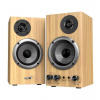Genius SP-HF520BT Reproduktory, 2.0, 20W, Bluetooth, 3,5mm jack, dřevěné, hnědé (31730054403)