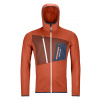 Ortovox pánska mikina Fleece Grid Hoody M | farba: desert orange, veľkosť: L