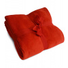 L-Merch Mikroflísová deka 180x130 cm NT1511 Red 180 x 130 cm