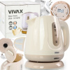 Elektrická kanvica Vivax WH-103WB 1100 W 1 l biela