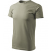 Malfini Heavy New Unisex tričko 137 svetlá khaki XL