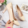 Pumps on the post Sergio Leone W SK39F nude (96815) Black 36