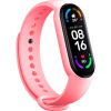 TopQ Remienok pre Xiaomi Mi Band 5-6-7 ružový