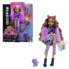 Mattel Monster High Fashion Doll Clawdeen Wolf & Pet Dog Crescent HRP65
