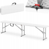 Záhradná lavica, lavička - Vidaxl Garden Bench, 120 cm, čierna, HDPE s vzhľadom (Vidaxl Garden Bench, 120 cm, čierna, HDPE s vzhľadom)
