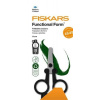 Nožnice, skladacie, 11 cm, FISKARS Functional Form Renew, čierna