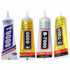 SADA 4x MONTÁŽNE LEPIDLO 110ml B-7000 T-9000 T-7000 E-8000 NA LCD DISPLEJE A DOTYKOVÉ SKLÁ