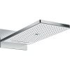 HANSGROHE Rainmaker Select horná sprcha 3jet EcoSmart, 258 x 586 mm, biela/chróm, 24011400