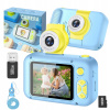 APARAT CYFROWY DLA DZIECI 1080P OTÁČANIE O 180° OBRAZOVKA IPS HD 32GB + 10 HIER