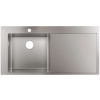 Hansgrohe Drezy Vstavaný drez S716-F450, nehrdzavejúca oceľ 43331800-HG