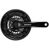 Shimano kľuky Tourney FC-TY501-L 170mm 42-34-24 zubov, čierne s krytom