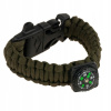 NÁRAMOK SURVIVAL OPASKA 5V1 KOMPAS KRESADLO LANKO ČEPELE PARACORD