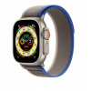 Innocent Trail Fabric Loop remienok pre Apple Watch Ultra 49 mm - Modrá/Šedá