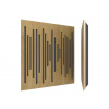 Vicoustic Wavewood Ultra Lite Natural OAK, pack 8 ks (Panel Wavewood Ultra Lite je vyrobený z materiálu Standard MDF a melamínu, vysoko odolného materiálu.)
