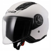 MOTOCYKLOVÁ PRILBA LS2 OF616 AIRFLOW II BIELA OTVORENÁ JET ECE 22.06